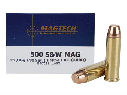 500 S&W Magnum, FMJ, 325 Grain - 20 Stk.
