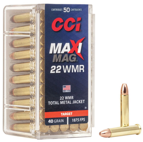 CCI Kal. 22 WMR (Magnum) HS Maxi Mag, 40grs, TMJ - 50 Schuss